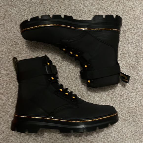 DR MARTENS COMBS TECH II EXTRA TOUGH POLY AND AJAX BLACK BLACK Men’s size 9 - Picture 2 of 5